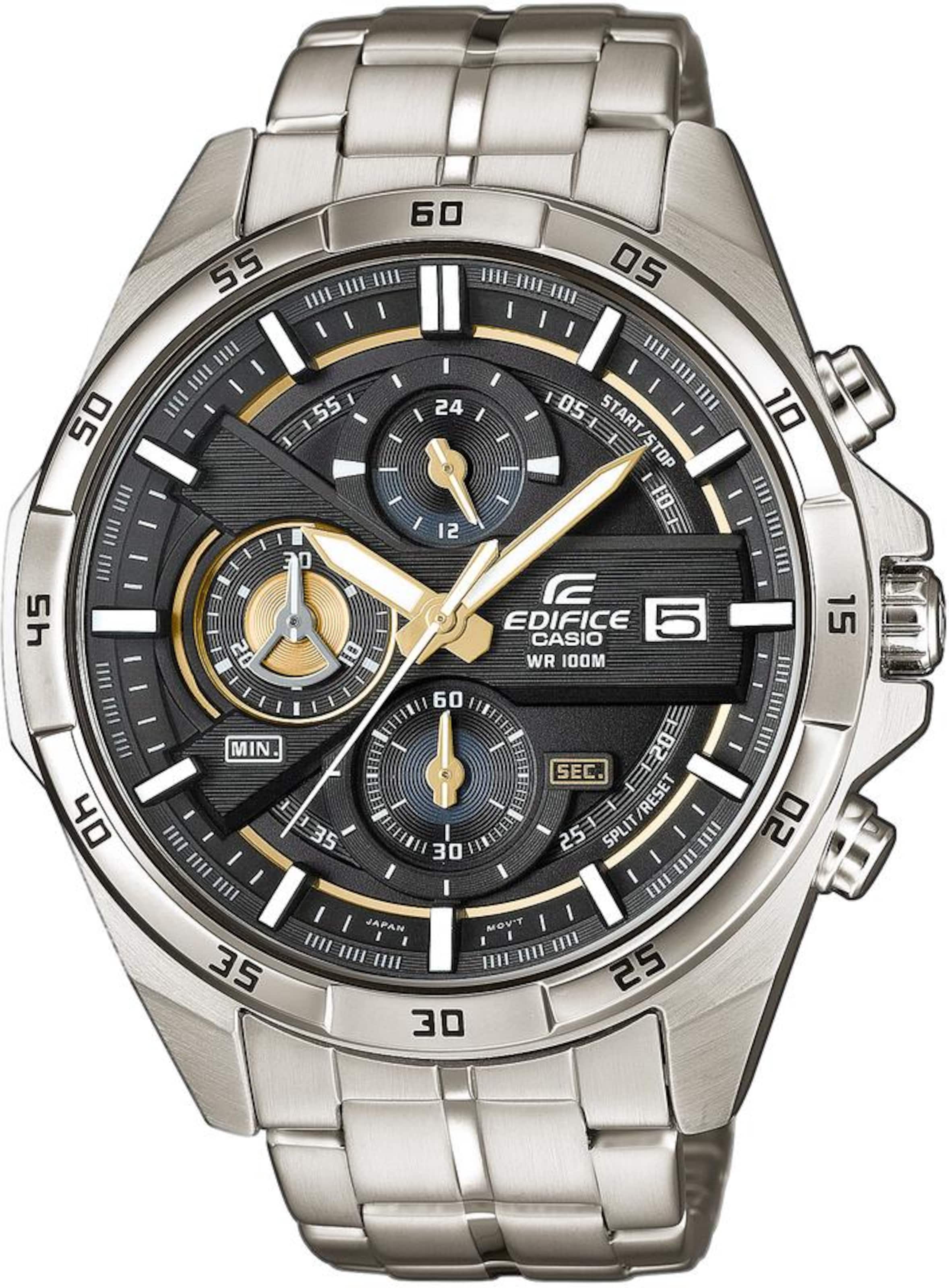 CASIO Analoguhr 'EFR-556D-1AVUEF' in Silber: Vorderseite