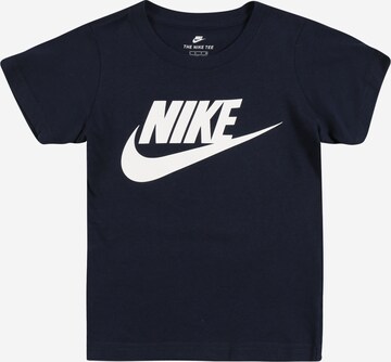 Nike Sportswear T-shirt 'Futura' i blå: framsida