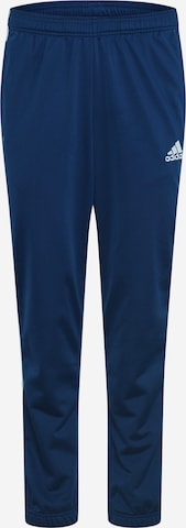 ADIDAS PERFORMANCE Workout Pants 'Core 18' in Blue: front