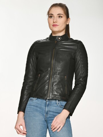 MUSTANG Tussenjas 'Larry' in Zwart: voorkant