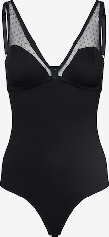 Underprotection Bodysuit 'Nova' in Black: front