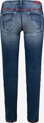 Soccx Slimfit Jeans 'KA:RA' in Blau