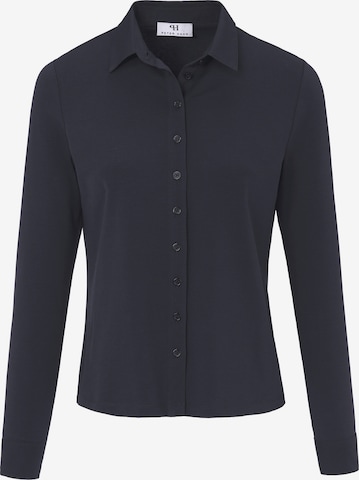 Peter Hahn Blouse in Blauw: voorkant