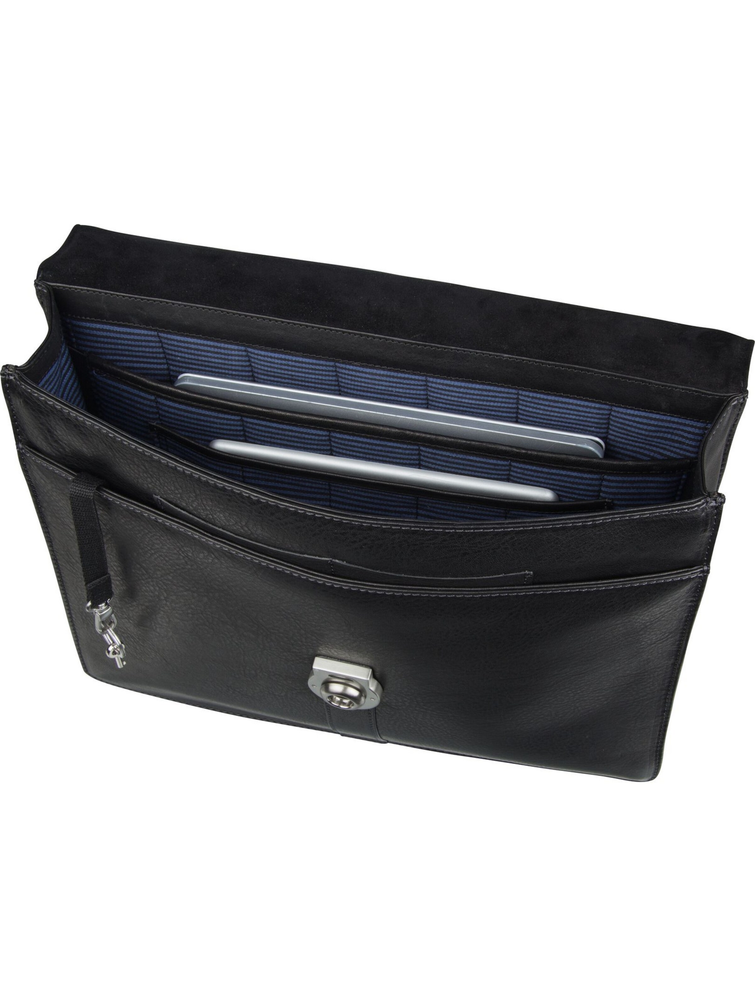 Porte-documents ' Bergamo  ' LEONHARD HEYDEN en noir