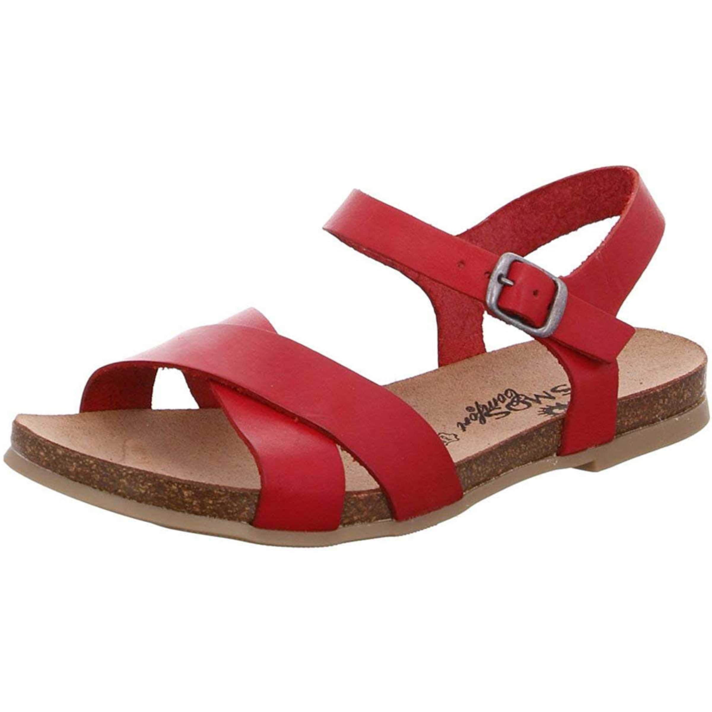 COSMOS COMFORT Sandaal in Rood: voorkant