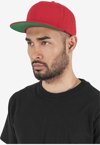 Casquette Flexfit en rouge