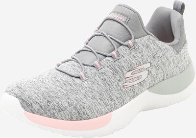 SKECHERS Låg sneaker i grå / rosa, Produktvy