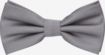 SEIDENSTICKER Bow Tie 'Schwarze Rose' in Grey: front