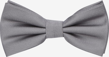 SEIDENSTICKER Bow Tie 'Schwarze Rose' in Grey: front