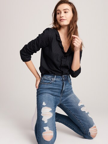 Abercrombie & Fitch Skinny Džíny 'DEST SIMONE' – modrá