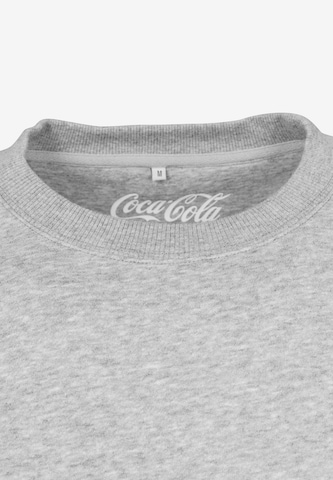 Mister Tee Sweatshirt 'Coca Cola' in Grey