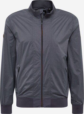 Superdry Regular fit Prehodna jakna 'Harrington' | siva barva: sprednja stran