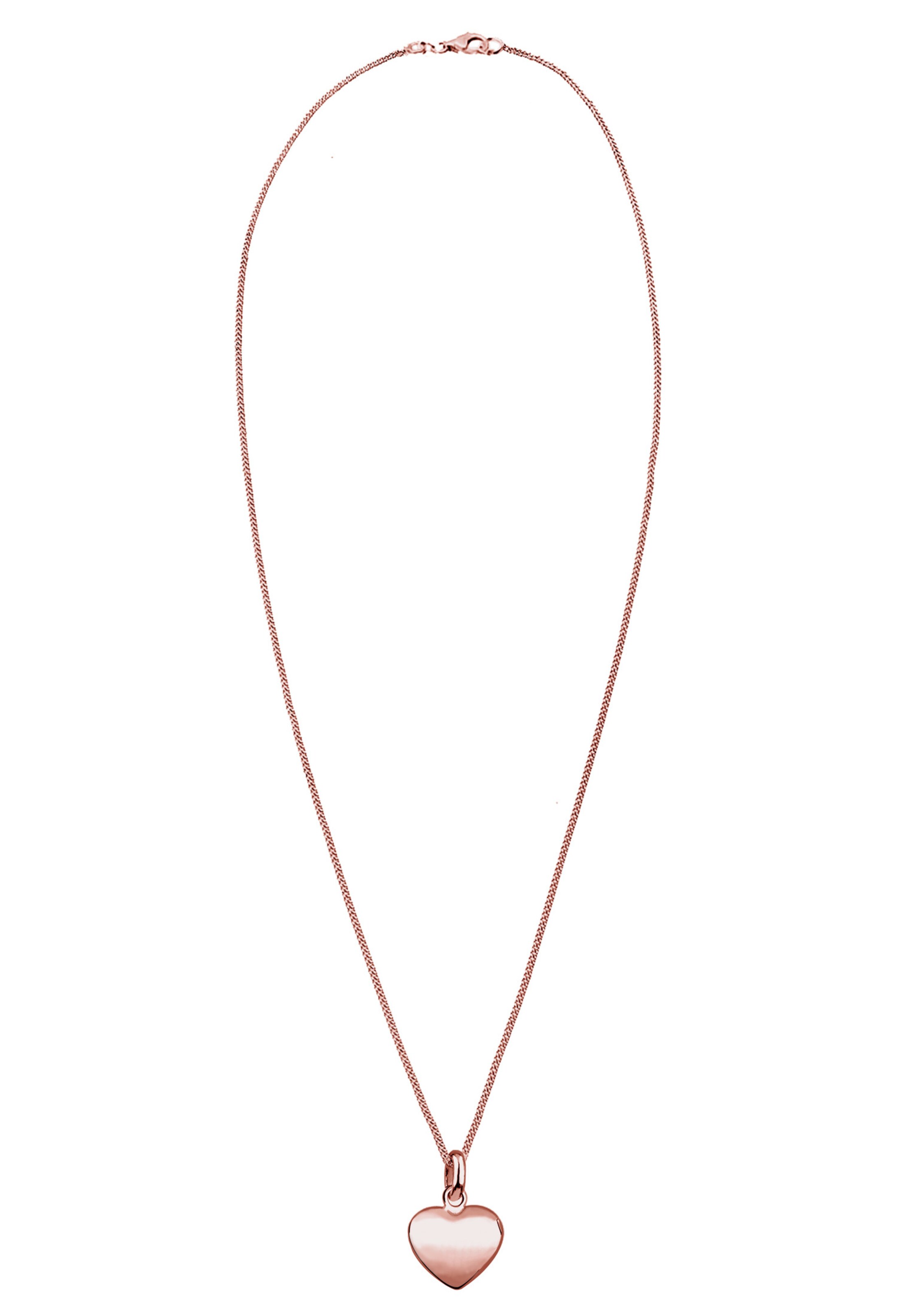 ELLI Necklace 'Herz' in Gold: front