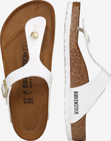 BIRKENSTOCK Žabky 'Gizeh' – bílá