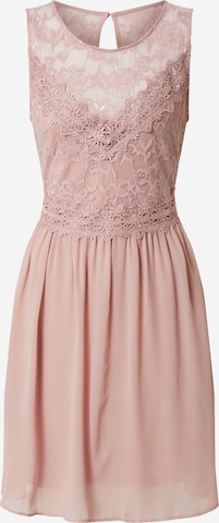 VILA Φόρεμα κοκτέιλ σε ροζ: μπροστά