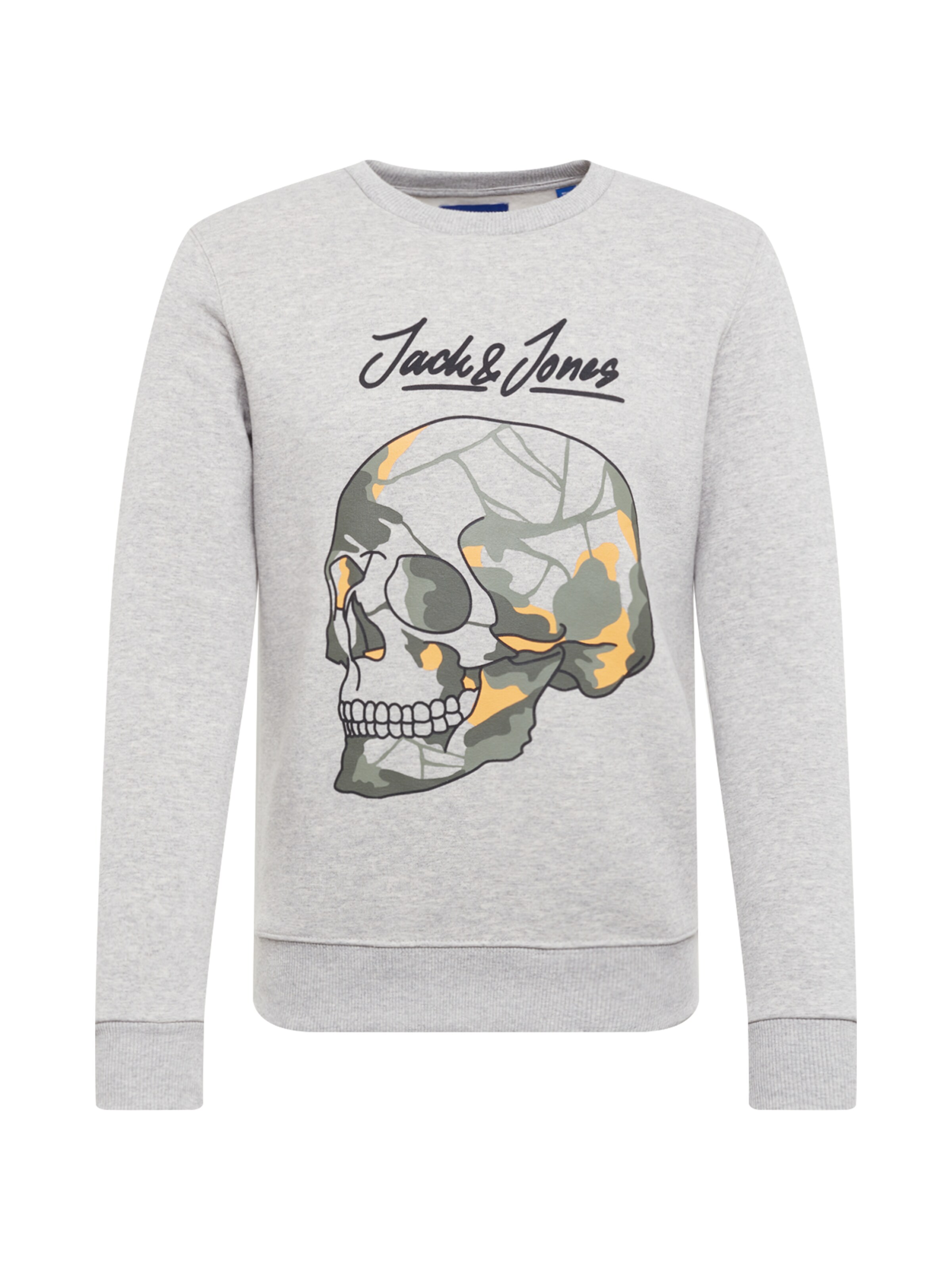 JACK & JONES - Sweatshirt 'JORBEYOND SWEAT CREW NECK' in de kleur Lichtgrijs
