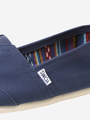 TOMS Espadrillid 'ALPARGATA', värv sinine