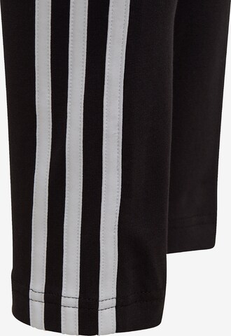 ADIDAS SPORTSWEAR Skinny Športové nohavice '3-Stripes ' - Čierna