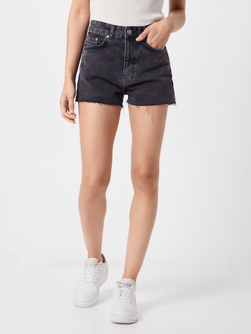 Dr. Denim Slimfit Shorts 'Skye' in Schwarz: predná strana