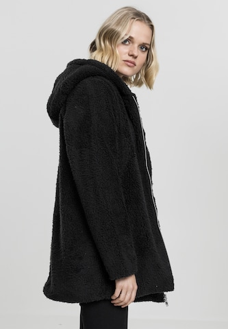 Urban Classics Between-Seasons Coat in Black