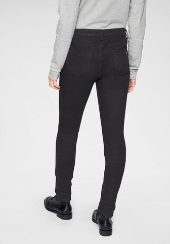 TAMARIS Skinny Jeans in Schwarz