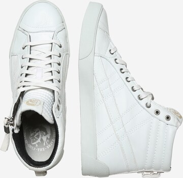 DIESEL Sneakers hoog 'D-String Plus' in Wit