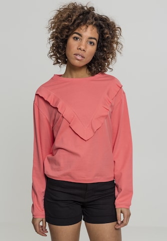 Urban Classics Sweatshirt in Orange: predná strana