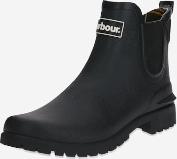 Bottes en caoutchouc 'Barbour Wilton' Barbour en noir : devant