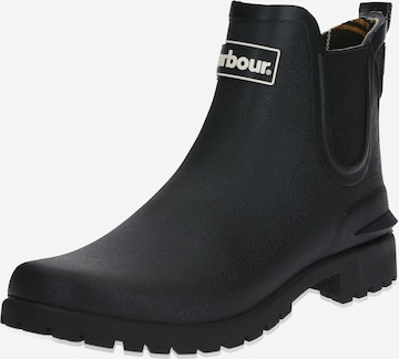 Barbour Rubber Boots 'Barbour Wilton' in Black: front