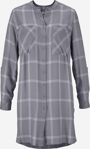 BOYSEN'S Blouse in Grey: front