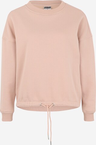 Urban Classics Sweatshirt in Pink: front