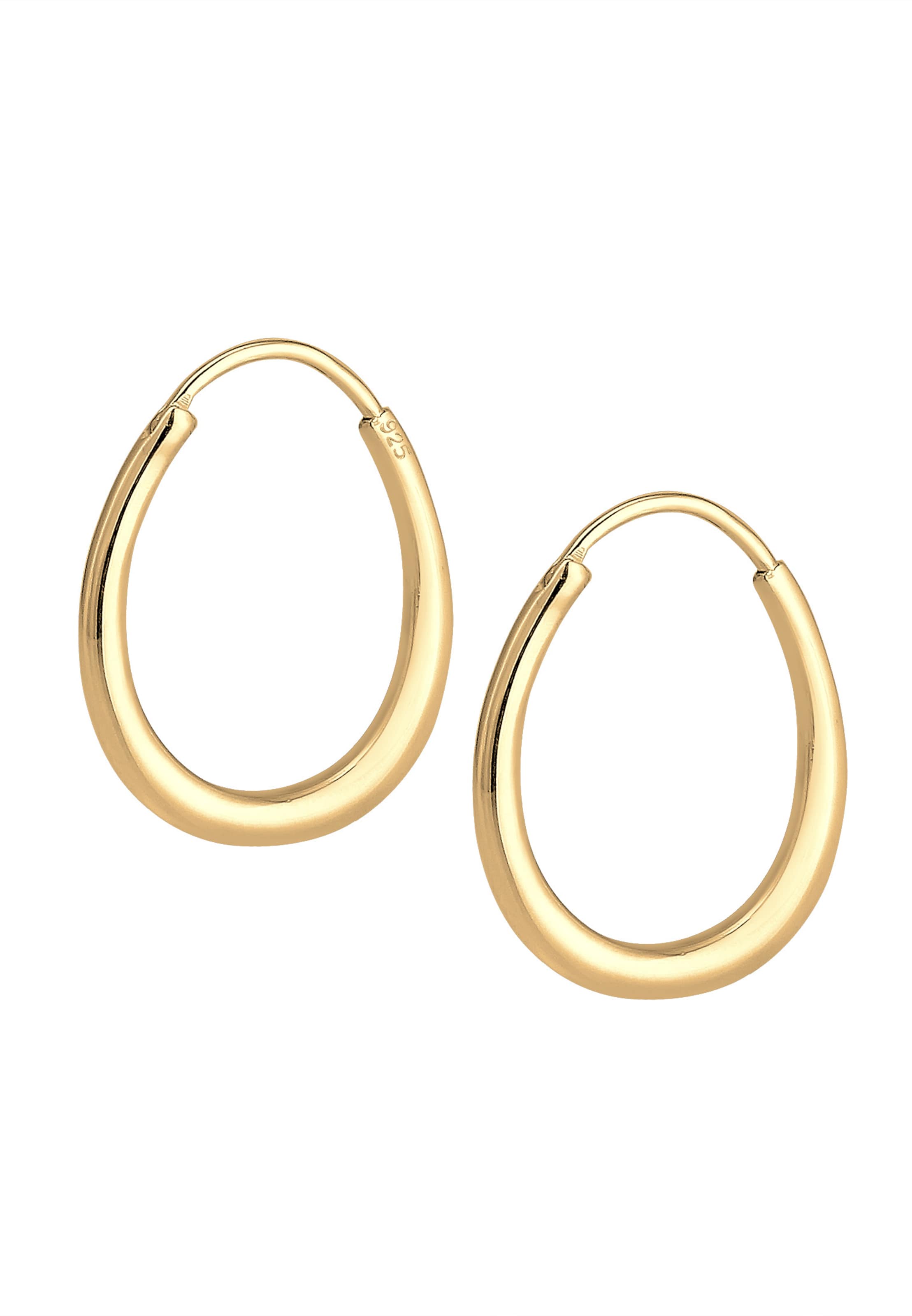 ELLINaušnice - zlatna boja: prednji dio