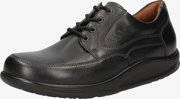 WALDLÄUFER Lace-Up Shoes in Black: front