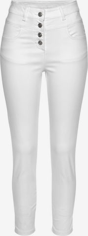 LASCANA Jeans in White: front