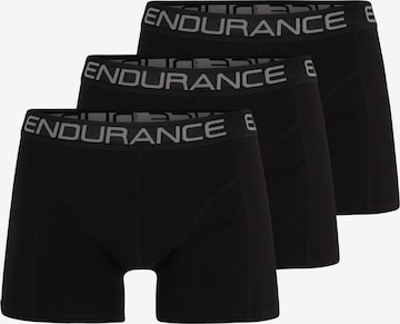 ENDURANCE Athletic Underwear 'Burke' in Black: front