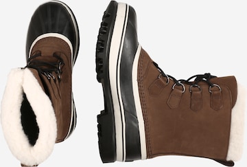 SOREL Stiefel 'Caribou' in Braun: bočná strana