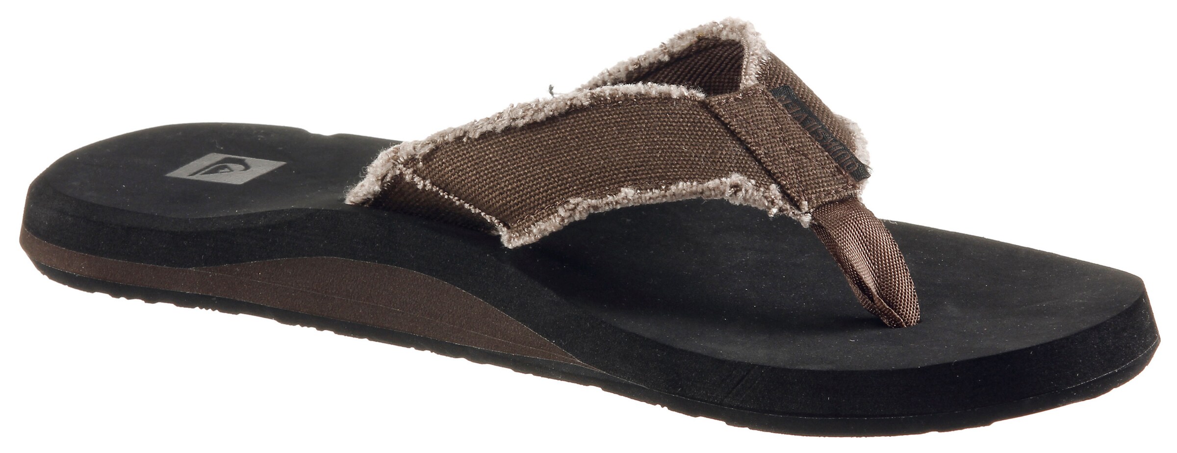 QUIKSILVER Žabky 'Monkey Abiss' - Hnedá