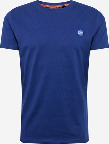 Superdry T-Shirt in Blau: predná strana