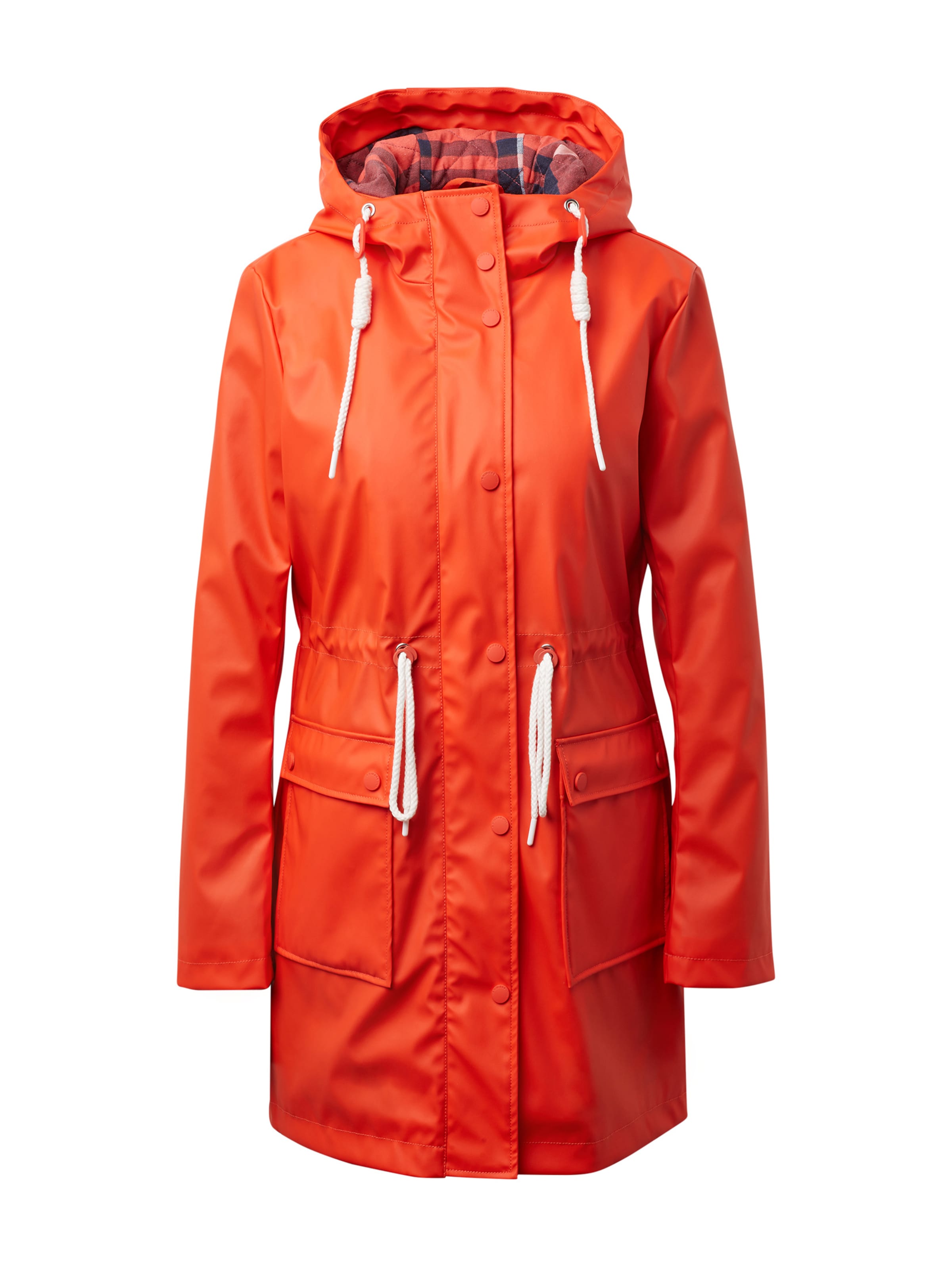 TOM TAILOR DENIM - Regenmantel in orangerot