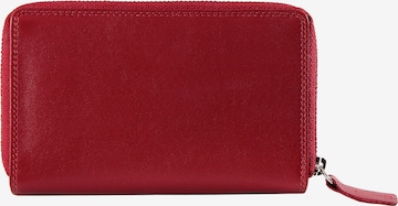 Braun Büffel Wallet 'Golf' in Red