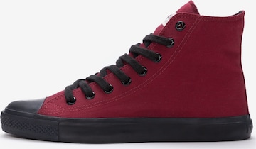 Ethletic Sneakers hoog in Rood