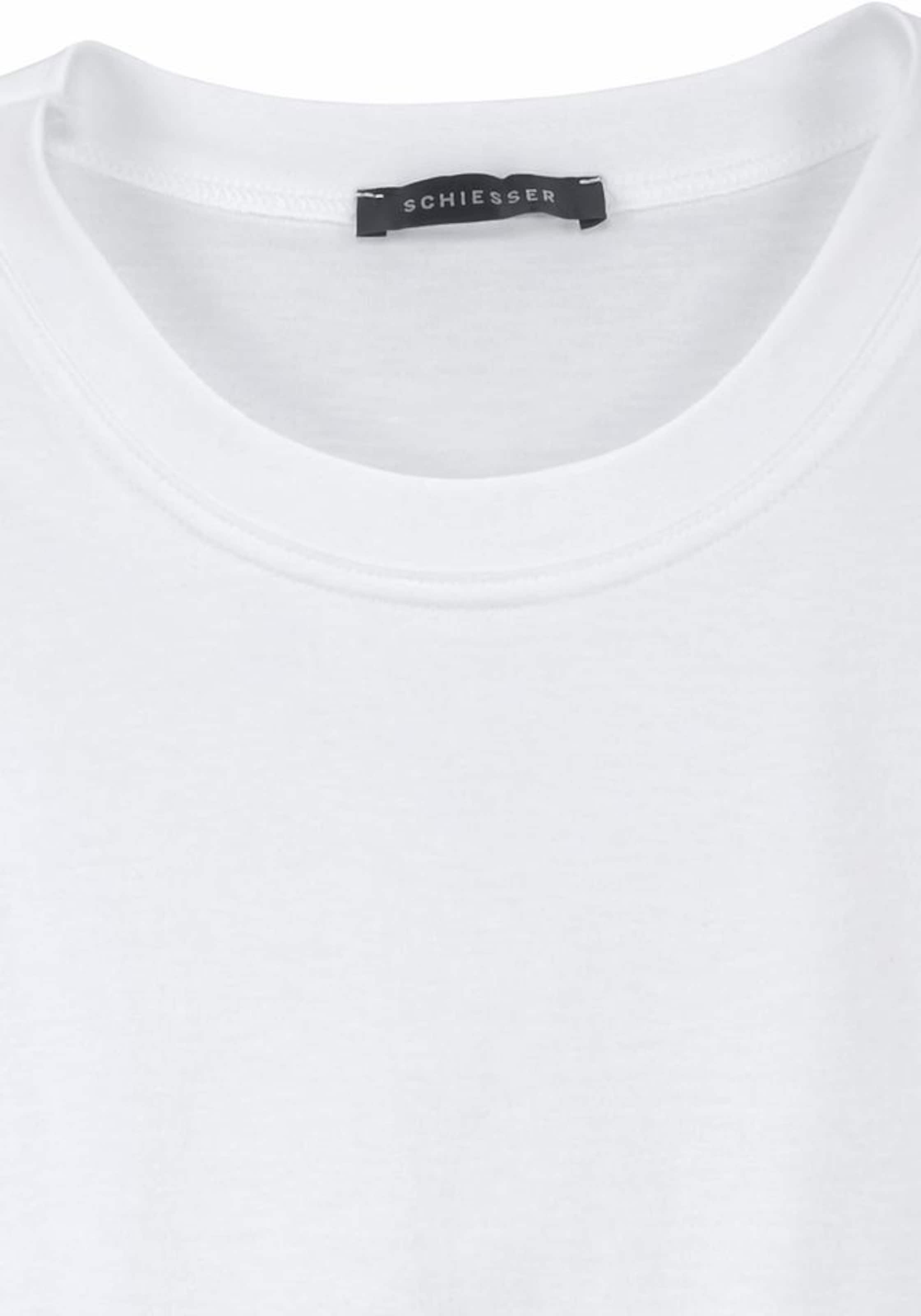 SCHIESSER Bluser & t-shirts 'Essentials' i hvid