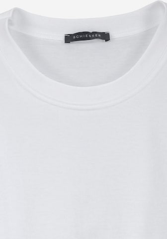 T-Shirt SCHIESSER en blanc