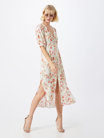 MINKPINK Jurk 'UNCHARTED' in Wit: voorkant