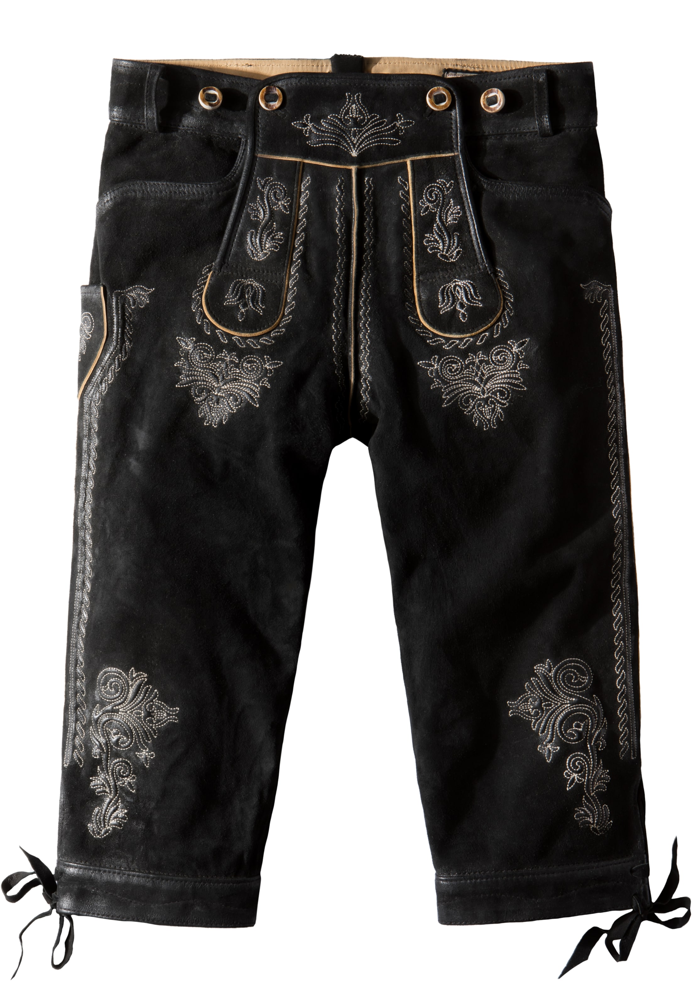 STOCKERPOINT Regular Hose 'Justin' in Schwarz: Vorderseite