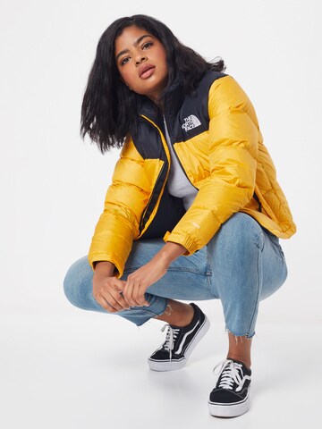 THE NORTH FACE Winter Jacket '1996 Retro Nuptse' in Yellow