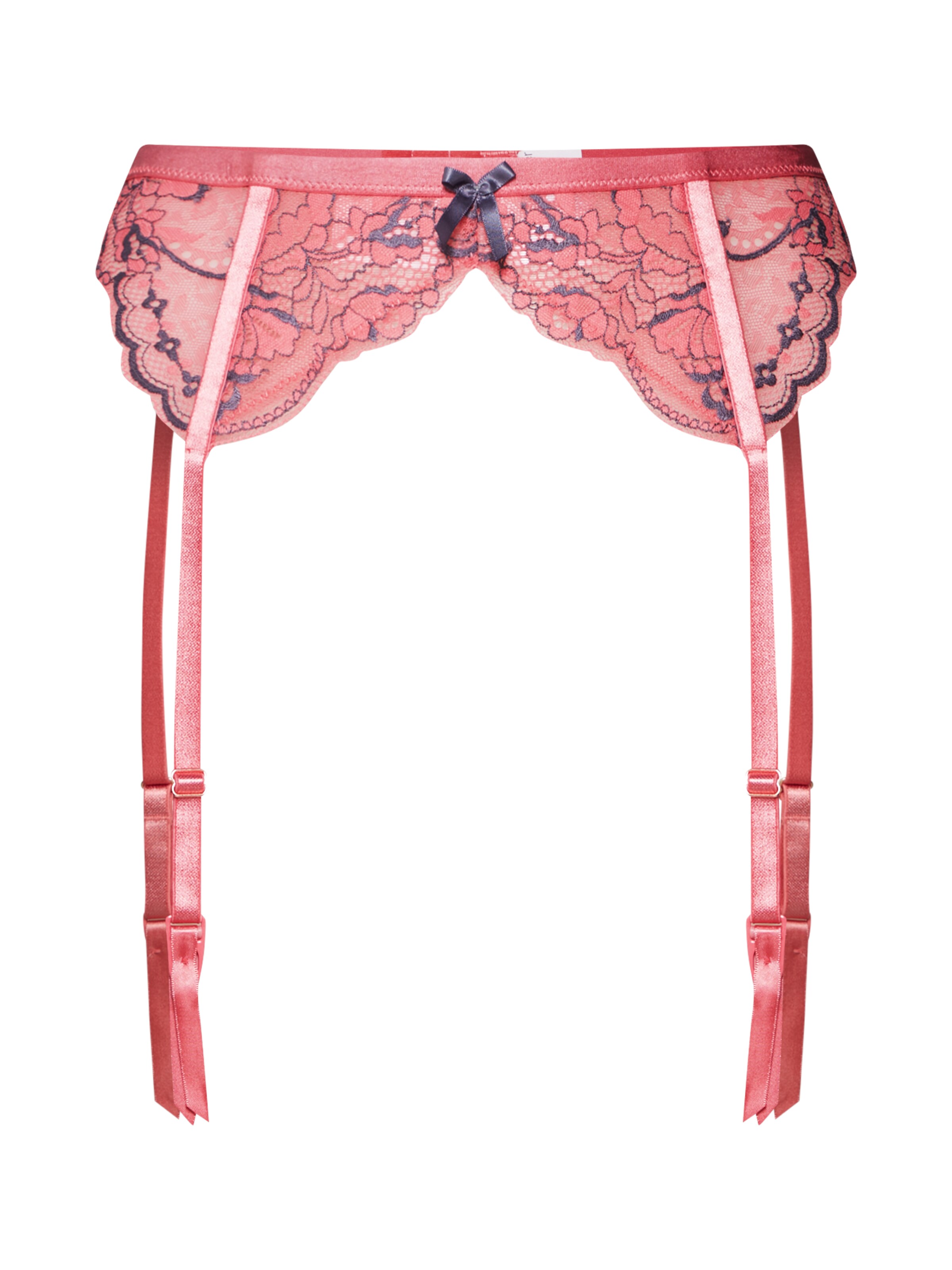 Hunkemöller - Jarretels 'Roberta' in de kleur Basaltgrijs