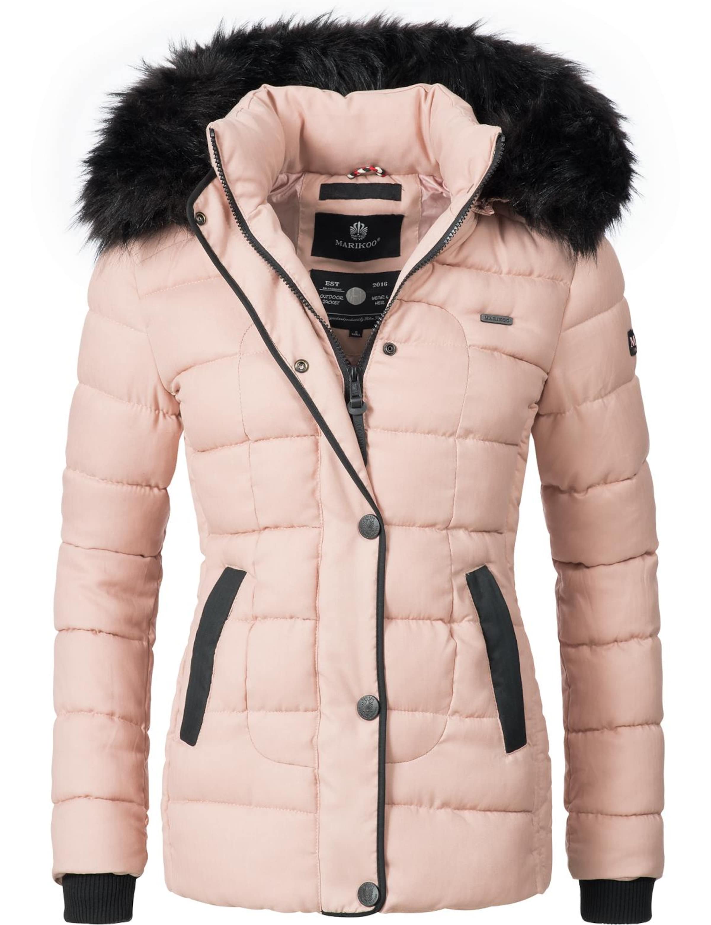 Giacca invernale 'Unique' di MARIKOO in rosa: frontale