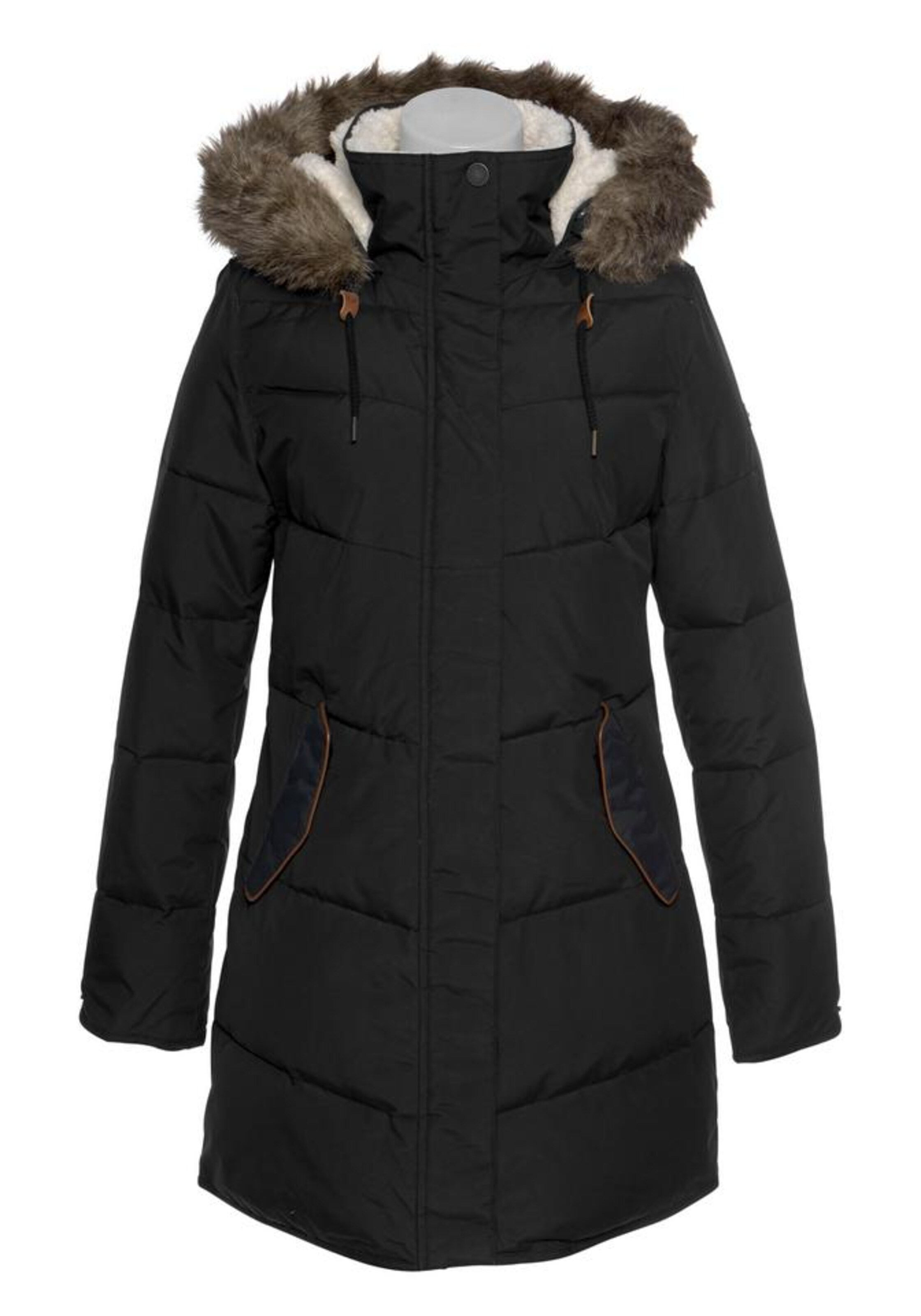 ROXY - Steppmantel 'ELLIE JK' in schwarz