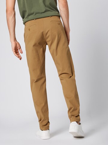 Dockers - Tapered Calças chino 'SMART 360 FLEX' em bege: atrás